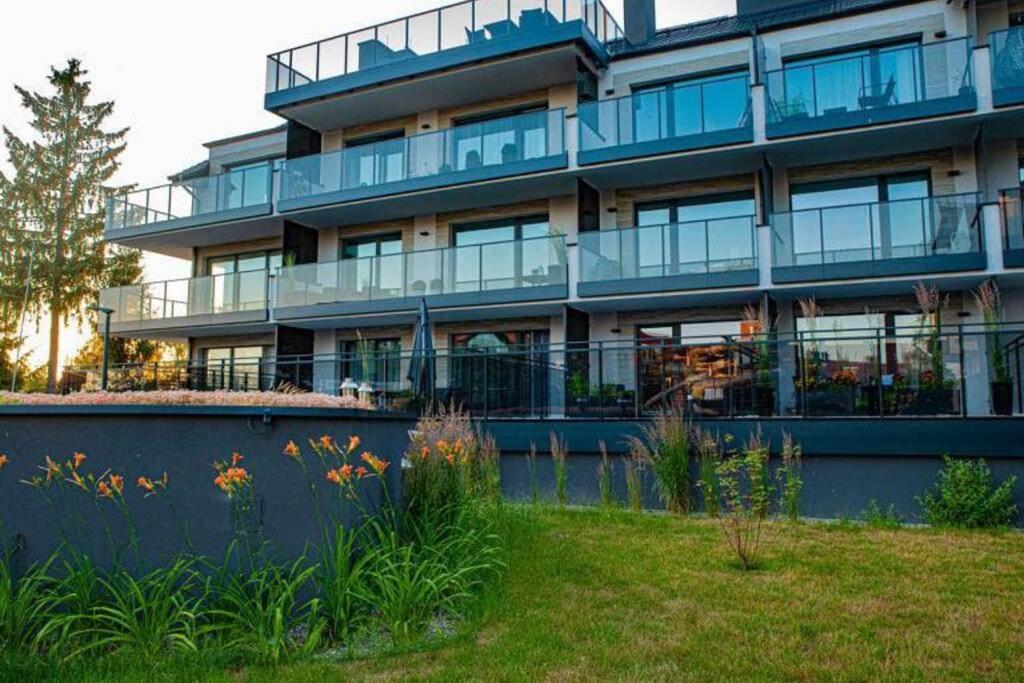 Apartament Twierdza Z Widokiem Na Jezioro Острода Екстериор снимка