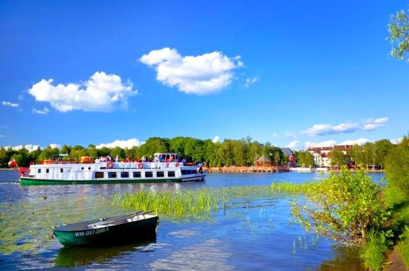 Apartament Twierdza Z Widokiem Na Jezioro Острода Екстериор снимка